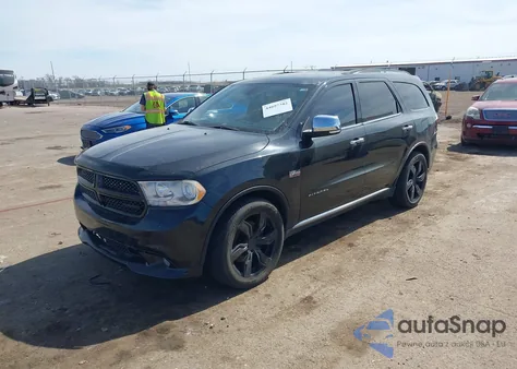 2012 Dodge Durango Citadel из США, поврежденный, VIN 1C4SDJET2CC172541